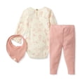 thumbnail image 4 of Burt's Bees Baby Organic Cotton 3-Piece Outfit Set, 4 of 9