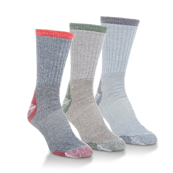 Omniwool 3-Pack Merino Wool Crew Hiking Sock