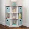 thumbnail image 1 of RiverRidge Kids Corner Playroom 6 Cubby Cabinet with 4 Folding Storage Bins, 1 of 7