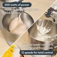 thumbnail image 3 of Bella STIR XL 6.0 Quart Stand Mixer with Spatula, 3 of 10