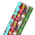 thumbnail image 1 of Hallmark 250 Sq. Ft. Dr. Seuss Grinch Wrapping Paper Rolls, 4-Pack, 1 of 7