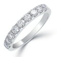 thumbnail image 1 of Round Cut Diamond Band in 14K Gold, 1 of 5