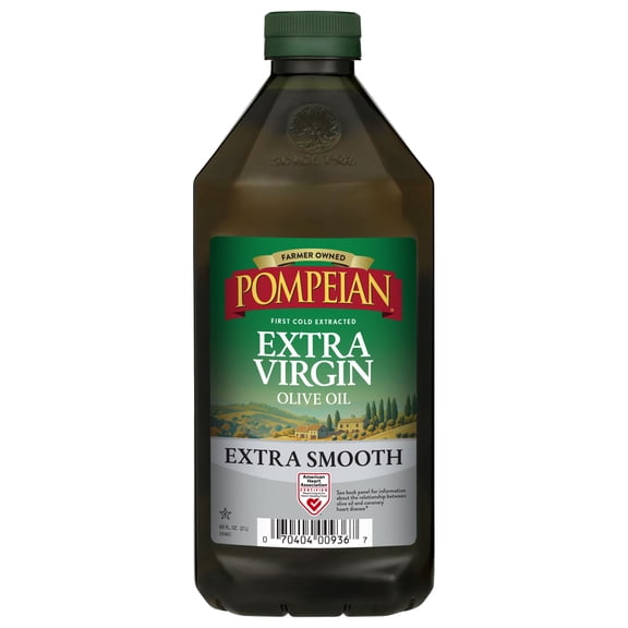 Pompeian Extra Smooth Extra Virgin Olive Oil, 68 fl. oz.