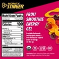 thumbnail image 2 of Honey Stinger Organic Energy Gel, Fruit Smoothie, Caffeine Free Healthy Snack, 1.1 oz., 12 pk., 2 of 5