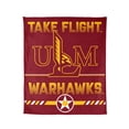 thumbnail image 1 of Logo Brands Louisiana Monroe Warhawks 60"x70" Super Plush Blanket, 1 of 7