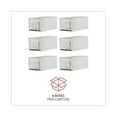 thumbnail image 4 of Universal® Heavy-Duty Storage Box Drawer, Letter, 14" x 25 1/2" x 11 1/2", White, 6/Carton, 4 of 7