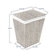 thumbnail image 4 of Member's Mark Laundry Hamper, 19.5" W x 14.5" D x 23" H	, Set of 2, 4 of 11