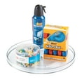 thumbnail image 7 of iDesign 2-Piece 11" Clear Turntable Lazy Susan Organizers, 7 of 10