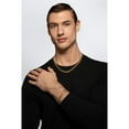 thumbnail image 4 of Miami Cuban Chain Necklace in 14K Gold, 4 of 5
