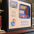 thumbnail image 2 of YouTheFan Kansas Jayhawks 25-Layer Basketball Stadium View 3D Wall Art, 2 of 5