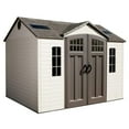 thumbnail image 10 of Lifetime 10' x 8' Outdoor Storage Shed with Carriage Doors, 10 of 12