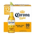 thumbnail image 1 of Corona Light Mexican Lager Beer, 12 fl. oz. bottle, 12 pk., 1 of 8