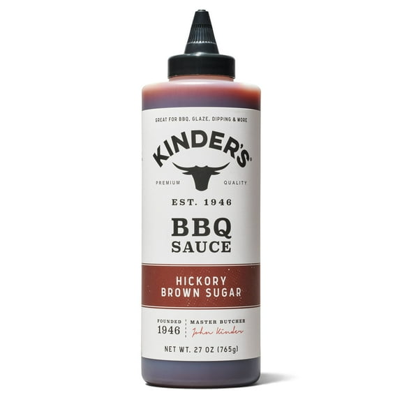Kinder's Hickory Brown Sugar BBQ Sauce, 27 oz.