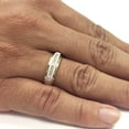 thumbnail image 3 of 0.06 CT. T.W. Round Cut Single Row Mens Diamond Band in 14K Gold, 3 of 4