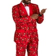 thumbnail image 1 of Men's 3-Piece Light Up Holiday Suit, 1 of 11