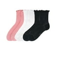 thumbnail image 2 of Hue Women's 6-Pack Sheer Rib Ankle Sock, 2 of 4