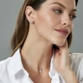 thumbnail image 11 of 0.80 C.T. TW Oval Shaped Diamond Earrings and Pendant Set in 14K Gold, 11 of 11