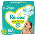 thumbnail image 4 of Pampers Swaddlers Diapers (Choose Your Size), 4 of 11