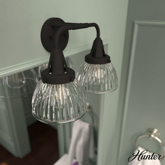 Hunter Cypress Grove Light Sconce Wall Light Fixture, Multiple Sizes