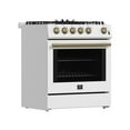 thumbnail image 3 of Leonardo Espresso 30" Stainless Steel Gas Range, 3 of 8