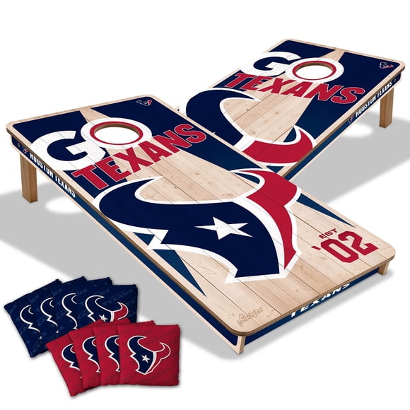 YouTheFan Houston Texans 2'x4' Cornhole Board Set