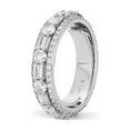 thumbnail image 3 of 2.25 C.T. TW Baguette and Round Cut Diamond Eternity Band in 14K Gold, 3 of 6