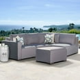 thumbnail image 1 of Abbyson Gianna Modular Outdoor Patio Sectional, 5pc, 1 of 10