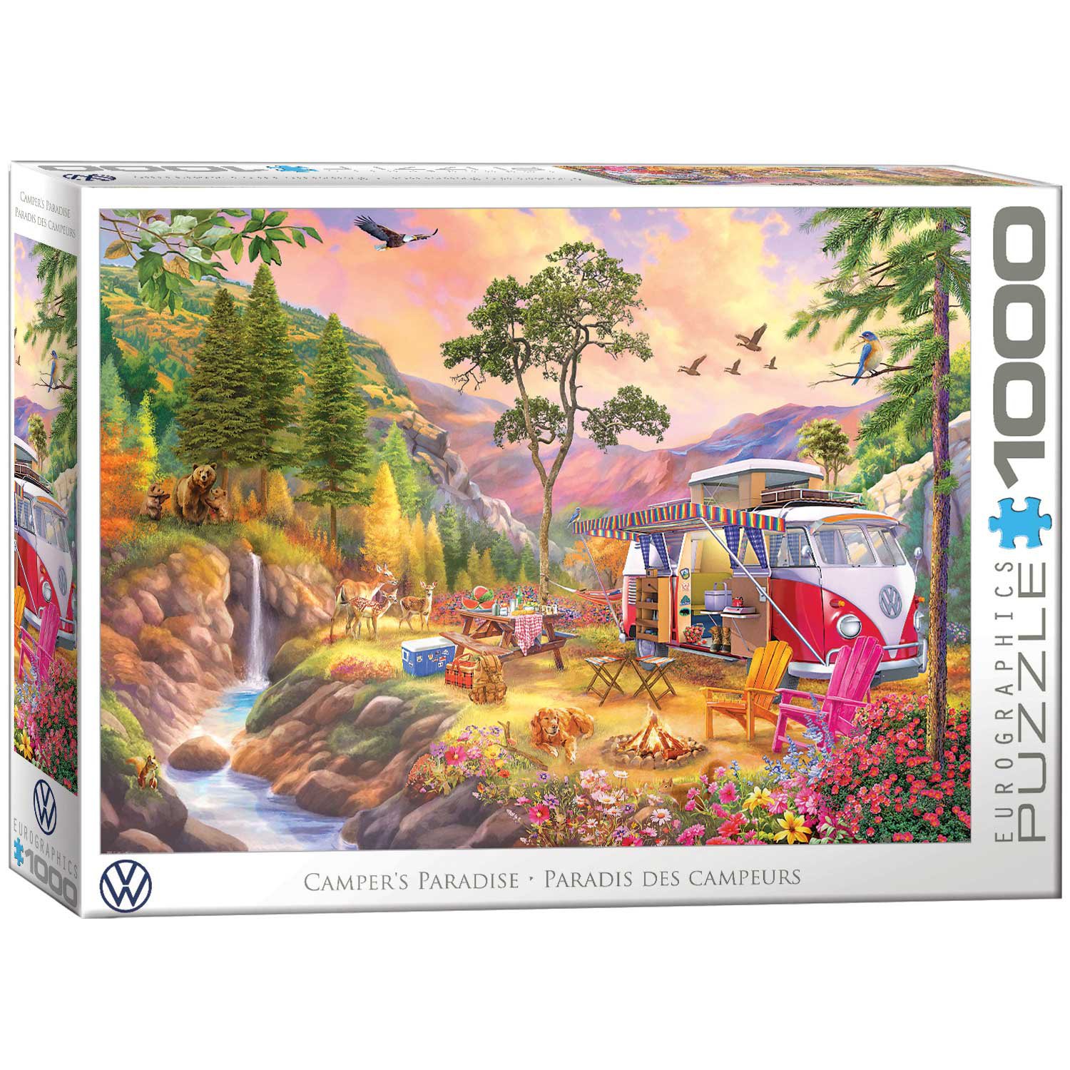 Gibsons Crafter's Paradise, Puzzle Da 1000 Pezzi Per Adulti, Illustrazione Di Tony Ryan, Cartone Riciclato, 68x49 Cm, Ecologico