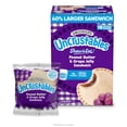 thumbnail image 1 of Smucker's Uncrustables Peanut Butter and Grape Jelly Sandwiches, Frozen, 18 ct., 1 of 9