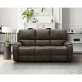 thumbnail image 2 of Memphis Fabric 3-Piece Reclining Sofa Set, (Assorted Colors), 2 of 10