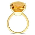 thumbnail image 5 of Cushion Cut Madeira Citrine Ring in 14K Gold, 5 of 7