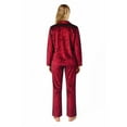thumbnail image 2 of Lord & Taylor Women's 2-Piece Velour Pajama Set, 2 of 7
