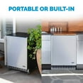 thumbnail image 5 of NewAir 24" Built-in 160-Can Outdoor Beverage Fridge, 5 of 9