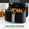 thumbnail image 9 of GreenPan Clearview 7-Quart Air Fryer with 360° Clear-View Window, 9 of 11