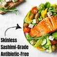 thumbnail image 8 of Member's Mark Norwegian Antibiotic-Free Sashimi-Grade Skinless Atlantic Salmon, Frozen, 5 lbs., 10-12 ct., 8 of 9