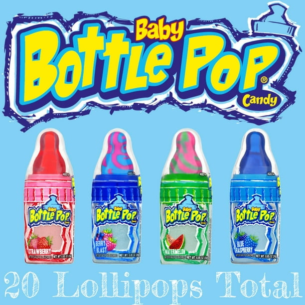 Baby Bottle Pop Variety Pack Candy, 20