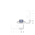 thumbnail image 3 of Emerald Cut Gemstone & 0.23 Halo Diamond Ring in 14K Gold, 3 of 4