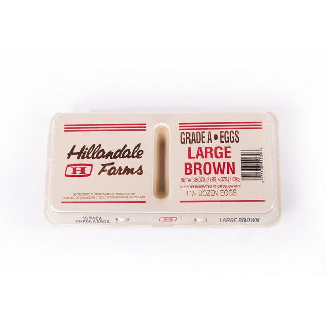 Hillandale Farms Large Brown Eggs (18 ct.)