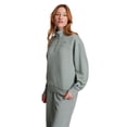 thumbnail image 2 of Champion Women's Air Layer Ribbed Quarter-Zip Pullover, 2 of 7