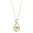 thumbnail image 6 of 1.50 CT. T.W. Dancing Diamond Pendant in 14K Gold, 6 of 7