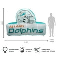 thumbnail image 4 of Logo Brands Miami Dolphins Pre-Lit 7’x10’ Team Inflatable, 4 of 6