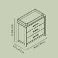 thumbnail image 8 of Storkcraft Malta 3 Drawer Chest with Removable Changing Topper, Choose Color, 8 of 9
