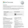 thumbnail image 9 of Google Nest Smart Thermostat with Bonus Trim Kit Snow, 9 of 10