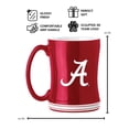 thumbnail image 2 of Logo Brands Alabama Crimson Tide 14oz Relief Mug Set, 2 of 4