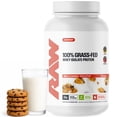 thumbnail image 2 of RAW Grass Fed Whey Isolate Protein, Milk & Cookies, 1.56 lbs., 2 of 9