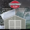 thumbnail image 3 of Handy Home Products Gable 10' x 16' Outdoor Wooden Shed, 3 of 15