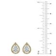 thumbnail image 4 of 0.96 CT. T.W. Diamond Earring and Pendant Necklace Set in 14K Gold, 4 of 9