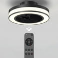 thumbnail image 2 of Artika Elton Fandelier Black with Remote Dimmable Light, 2700K-6000K, 2 of 9
