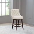 thumbnail image 5 of HH2 Home Halbrooke Wood Swivel Bar Stool or Counter Stool, 5 of 12