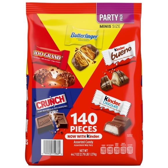 Ferrero Assorted Minis Chocolate Candy Variety Pack, 140 pcs.